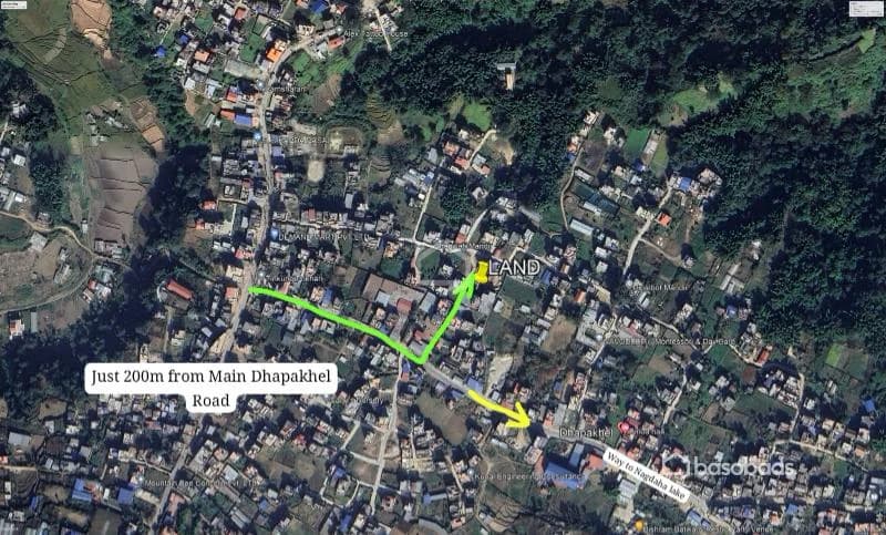 Residential Land for Sale in Dhapakhel : Land for Sale in Dhapakhel, Lalitpur — For Sale in Dhapakhel 2