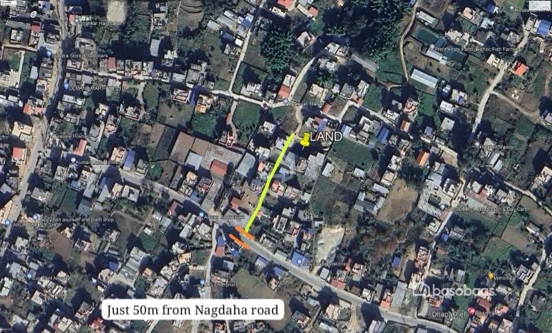 Residential Land for Sale in Dhapakhel : Land for Sale in Dhapakhel, Lalitpur — For Sale in Dhapakhel 1